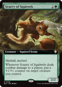 【ENG】■拡張アート■《リスの小走り/Scurry of Squirrels》[BLC]