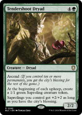 【ENG】《若葉のドライアド/Tendershoot Dryad》[BLC]