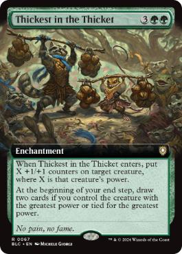 【ENG】■拡張アート■《茂みの最奥/Thickest in the Thicket》[BLC]