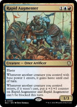 【ENG】《急速な増強者/Rapid Augmenter》[BLC]
