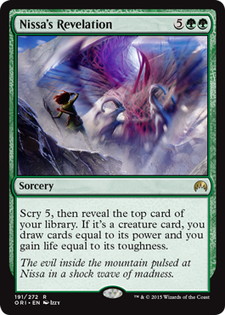 【ENG】《ニッサの天啓/Nissa's Revelation》[ORI]