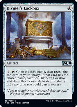 【ENG】【Foil】《占者の保管箱/Diviner's Lockbox》[M20]