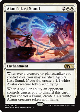 【ENG】《アジャニ最後の抵抗/Ajani's Last Stand》[M19]