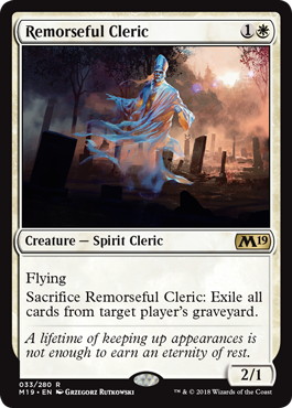 【ENG】《悔恨する僧侶/Remorseful Cleric》[M19]
