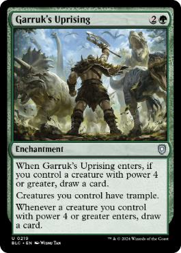 【ENG】《ガラクの蜂起/Garruk's Uprising》[BLC]