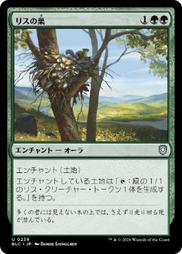 【JPN】《リスの巣/Squirrel Nest》[BLC]