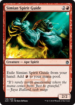 【ENG】【Foil】《猿人の指導霊/Simian Spirit Guide》[A25]