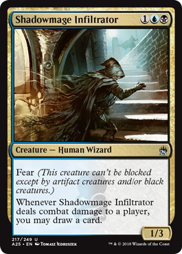 【ENG】【Foil】《影魔道士の浸透者/Shadowmage Infiltrator》[A25]