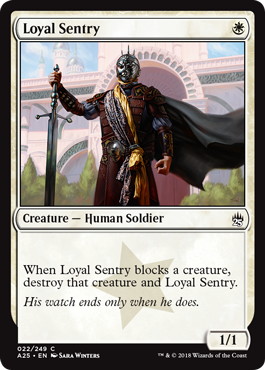 【ENG】【Foil】《忠誠な歩哨/Loyal Sentry》[A25]