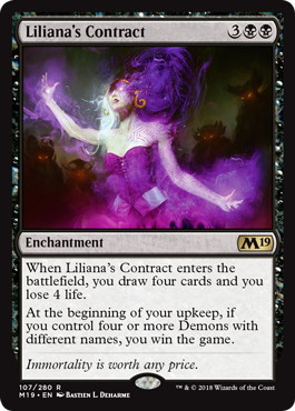 【ENG】《リリアナの契約/Liliana's Contract》[M19]