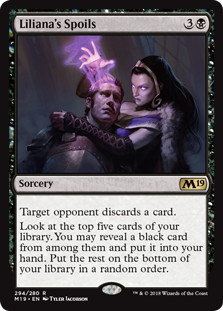 【ENG】《リリアナの餌食/Liliana's Spoils》[M19]