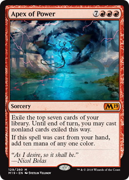 【ENG】《力の頂点/Apex of Power》[M19]