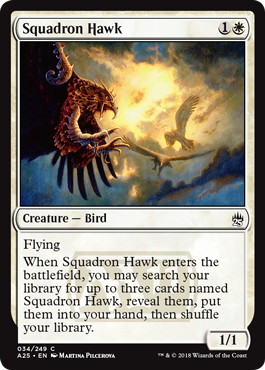 【ENG】【Foil】《戦隊の鷹/Squadron Hawk》[A25]