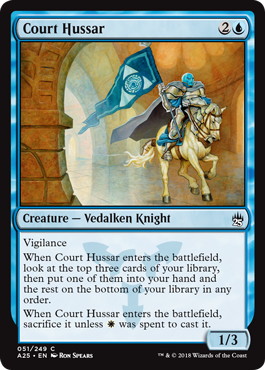 【ENG】【Foil】《宮廷の軽騎兵/Court Hussar》[A25]