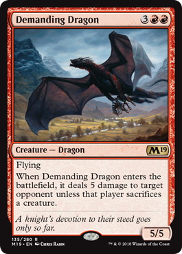 【ENG】《厄介なドラゴン/Demanding Dragon》[M19]
