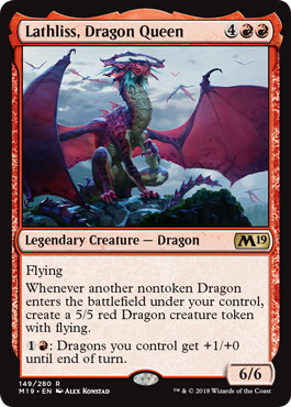 【ENG】《ドラゴンの女王、ラスリス/Lathliss, Dragon Queen》[M19]