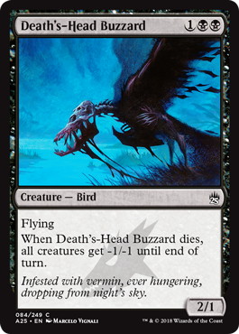 【ENG】【Foil】《死神頭のノスリ/Death's-Head Buzzard》[A25]