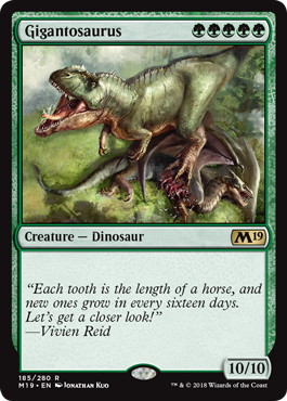 【ENG】《ギガントサウルス/Gigantosaurus》[M19]