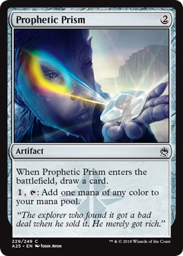 【ENG】【Foil】《予言のプリズム/Prophetic Prism》[A25]