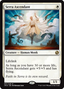 【ENG】《セラの高位僧/Serra Ascendant》[IMA]