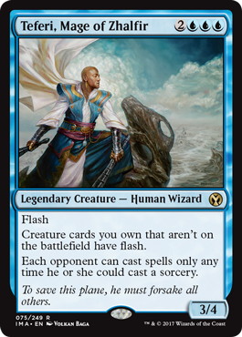 【ENG】《ザルファーの魔道士、テフェリー/Teferi, Mage of Zhalfir》[IMA]