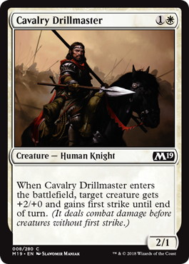 【ENG】《騎兵隊の教練官/Cavalry Drillmaster》[M19]