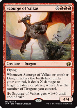 【ENG】《ヴァルカスの災い魔/Scourge of Valkas》[IMA]