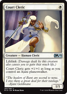 【ENG】《宮廷の僧侶/Court Cleric》[M19]