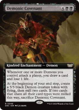 【ENG】■拡張アート■《悪魔の誓約/Demonic Covenant》[DSC]
