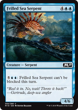 【ENG】《大襞海蛇/Frilled Sea Serpent》[M19]