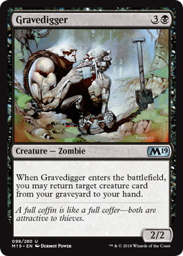 【ENG】《グレイブディガー/Gravedigger》[M19]