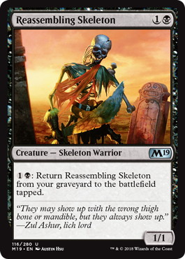 【ENG】《組み直しの骸骨/Reassembling Skeleton》[M19]