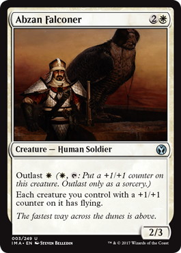 【ENG】【Foil】《アブザンの鷹匠/Abzan Falconer》[IMA]