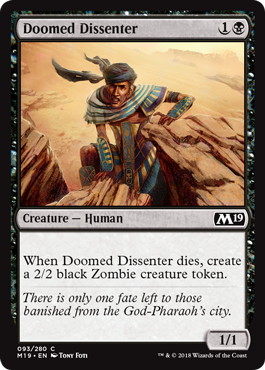 【ENG】《悪運尽きた造反者/Doomed Dissenter》[M19]