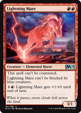 【ENG】《稲妻牝馬/Lightning Mare》[M19]