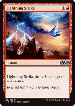 【ENG】《稲妻の一撃/Lightning Strike》[M19]