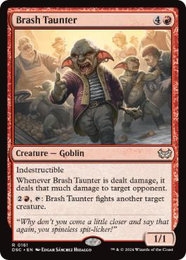 【ENG】《無作法な挑発者/Brash Taunter》[DSC]
