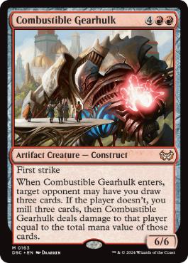 【ENG】《焼却の機械巨人/Combustible Gearhulk》[DSC]