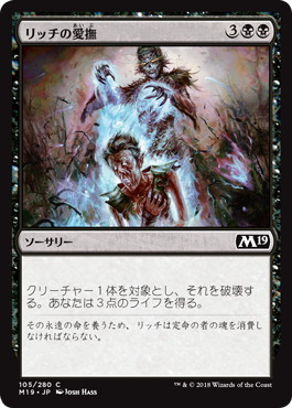 【JPN】《リッチの愛撫/Lich's Caress》[M19]