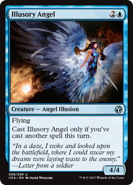 【ENG】【Foil】《幻影の天使/Illusory Angel》[IMA]