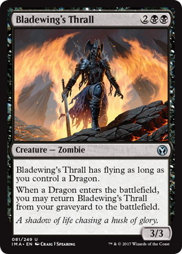 【ENG】【Foil】《刃の翼の虜/Bladewing's Thrall》[IMA]