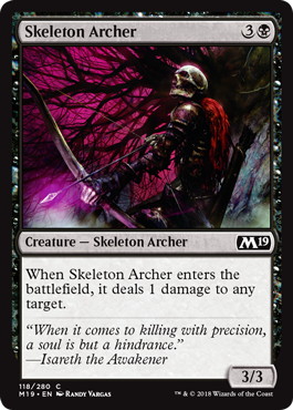 【ENG】《骸骨射手/Skeleton Archer》[M19]