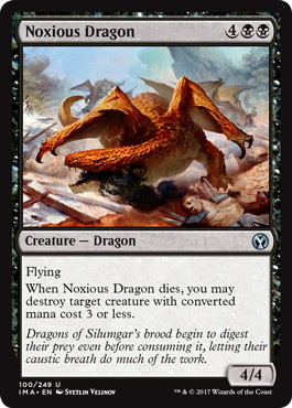 【ENG】【Foil】《有毒ドラゴン/Noxious Dragon》[IMA]