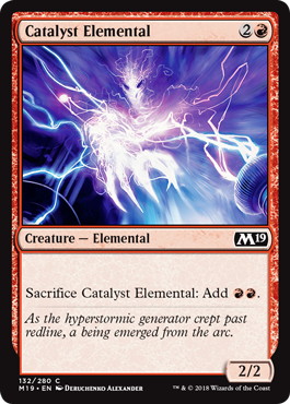 【ENG】《触媒の精霊/Catalyst Elemental》[M19]