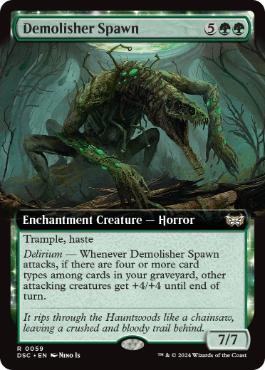 【ENG】■拡張アート■《破壊の落とし子/Demolisher Spawn》[DSC]