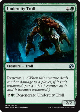 【ENG】【Foil】《地底街のトロール/Undercity Troll》[IMA]