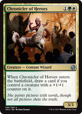 【ENG】【Foil】《英雄の記録者/Chronicler of Heroes》[IMA]