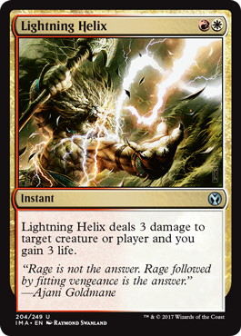 【ENG】【Foil】《稲妻のらせん/Lightning Helix》[IMA]