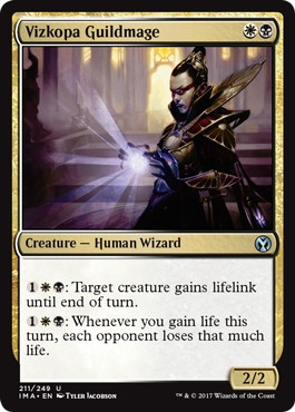 【ENG】【Foil】《ヴィズコーパのギルド魔道士/Vizkopa Guildmage》[IMA]