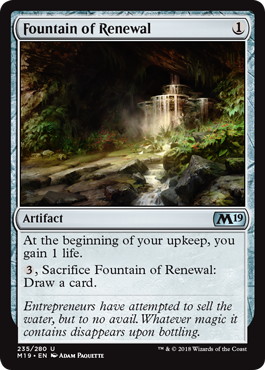 【ENG】【Foil】《更生の泉/Fountain of Renewal》[M19]